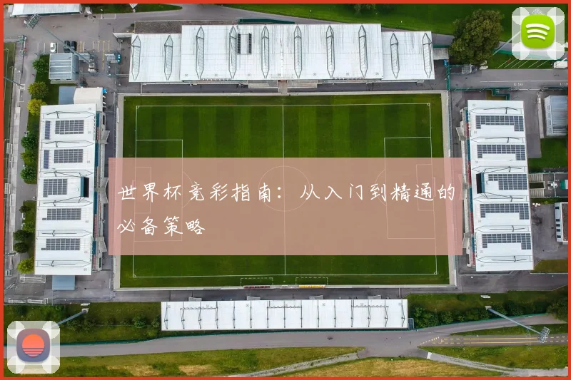 世界杯竞彩指南：从入门到精通的必备策略